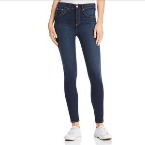 Rag & Bone High-Rise Ankle Skinny Jeans in Bedford Size 25